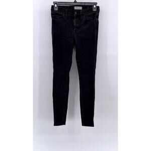 MADEWELL Women's Black Skinny Roadtripper Jeans SZ 25